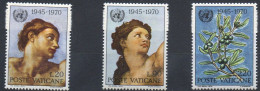 Vatican  Nations Unies 1970 XXX - Unused Stamps