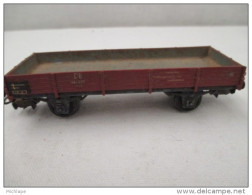 PLATEAU- WAGON - Miniature   MARKLIN EN   H O  10 Cm - Wagons Marchandises