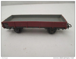 PLATEAU- WAGON -  Miniature  MARKLIN EN   H O  10 Cm - Wagons Marchandises