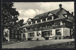 AK Höchenschwand /Hochschwarzwald, Hotel Krone  - Hoechenschwand