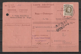 Belgique 1936 : Document Philatélique Avec Timbres D'époque Et Oblitérations D'époque (à étudier) - 1931-1960