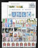 Année 1985 MNH ** Avec N° 1456 à 1509 Blocs 30 à 33 Préo 86 à 89 Taxe 75 à 82 - Années Complètes