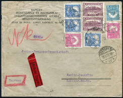 Berliner Postgeschichte, 1931, Ungarn, Brief - Briefe U. Dokumente