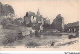 AGNP5-0409-53 - AMBRIERES - Vue De L'église Et Du Pont - Ambrieres Les Vallees