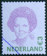 Koningin Beatrix 3 Euro NVPH 2043 (Mi 1967) 2002 Gestempeld / USED NEDERLAND / NIEDERLANDE - Gebraucht