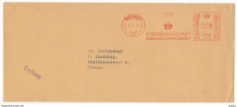 EMA Meter Slogan Printed Matter Cover Portos / Greenland Department - 31 October 1952 København 19 - Freistempel - Briefe U. Dokumente