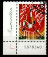 MONACO   -  2000 .  Y&T N° 2294 Oblitéré. Football. /  AS Monaco - Gebraucht