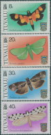 Tuvalu 1980 SG149-152 Moths Set MNH - Tuvalu