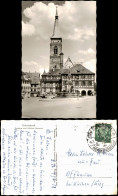 Ansichtskarte Schwabach Rathaus Und Schöner Brunnen 1958 - Schwabach