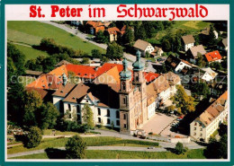 72950445 St Peter Schwarzwald Fliegeraufnahme St. Peter - St. Peter