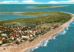 72946489 Wangerooge Nordseebad Fliegeraufnahme Mit Strand Wangerooge - Wangerooge