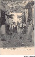 CAR-AAZP1-0003 - MAROC - MEKNES - Une Rue Principale-quartier Arabe - Meknes