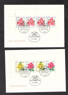 DDR, FDC. Mi.-Nr. H-Blatt 14 + 15 - Other & Unclassified