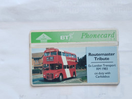 United Kingdom-(BTG-192)-Route Master Tribute-(1)-(476)(5units)(347H01059)(tirage-600)(price Cataloge-8.00£-mint - BT Emissions Générales