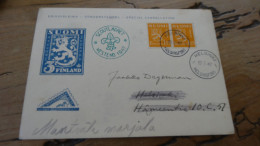 Carte SUOMI FINLAND 1947  ............BOITE1.......... 430 - Covers & Documents