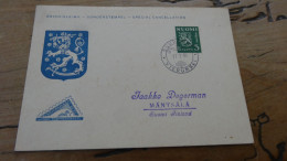 Carte SUOMI FINLAND 1948  ............BOITE1.......... 432a - Brieven En Documenten
