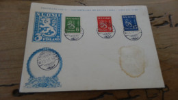 Carte SUOMI FINLAND 1948  ............BOITE1.......... 434 - Briefe U. Dokumente