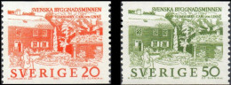 Sweden 1963 "Historical Buildings.Hammarby Country Estate Of The Naturalist Karl Von Linei (1707-1778)" 2v Quality:100% - Nuevos