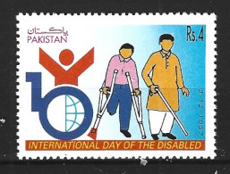 PAKISTAN. N°956 De 1997. Journée Mondiale Des Handicapés. - Handicaps