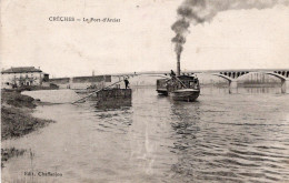 CRÊCHES-SUR-SAÔNE Le Port D'Arciat. Édit. Chaffanjon - V - Remolcadores