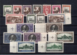 Vaticano / Vatican City 1933 Giardini E Medaglioni  ** MNH / VF - Neufs