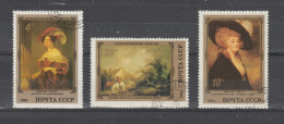 Russie  1984   N° 5081 à 83  Oblitéré. = .  3  Valeurs - Used Stamps