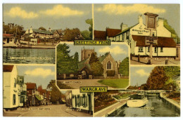 GREETINGS FROM WARGRAVE - MULTIVIEW, HIGH STREET, WHITE HEART HOTEL, ST. GEORGE & DRAGON HOTEL - Other & Unclassified