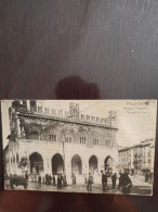 Fp VG Piacenza Piazza Cavalli Palazzo Gotico Animatissima 1924 - Piacenza