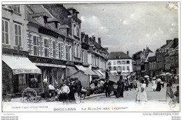 80 DOULLENS LE MARCHE AUX LEGUMES - Doullens