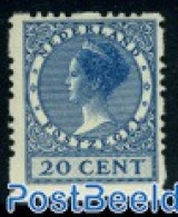 Netherlands 1928 20c, 4-side Syncoperf. Stamp Out Of Set, Unused (hinged) - Nuevos