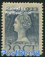 Netherlands 1923 20c, Perf. 12x11.5, Stamp Out Of Set, Unused (hinged) - Nuovi