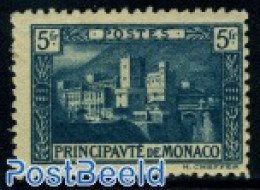 Monaco 1922 5fr, Stamp Out Of Set, Unused (hinged), Castles & Fortifications - Neufs