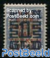 Netherlands 1923 1gld On 17.5c, Perf. 12.5, Stamp Out Of Set, Unused (hinged) - Nuovi