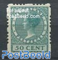 Netherlands 1928 50c, 4-side Syncoperf. Stamp Out Of Set, Unused (hinged) - Nuovi