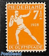 Netherlands 1928 7.5c, Athletics, Stamp Out Of Set, Mint NH, Sport - Boxing - Olympic Games - Nuevos
