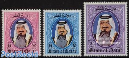 Qatar 1988 Definitives 3v, Mint NH - Qatar