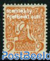 Netherlands 1923 2c, Lion In Dutch Garden, Unused (hinged) - Unused Stamps