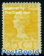 Netherlands 1923 25c, Perf. 11x12.5, Stamp Out Of Set, Unused (hinged) - Ongebruikt