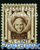 Netherlands 1924 7.5+3.5c Brown, Stamp Out Of Set, Mint NH - Ongebruikt