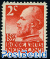 Netherlands 1927 2+3c, King Willem II, Perf. 11.5 X 12, Mint NH, Health - Red Cross - Nuevos