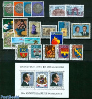 Luxemburg 1981 Yearset 1981, Complete, 21v +, Mint NH, Various - Yearsets (by Country) - Unused Stamps
