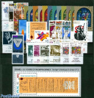 Israel 1973 Yearset 1973, Complete, 31v, Mint NH, Various - Yearsets (by Country) - Unused Stamps (with Tabs)