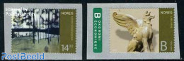 Norway 2012 Art 2v S-a, Mint NH, Art - Paintings - Sculpture - Unused Stamps