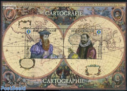 Belgium 2012 Cartography, Mercator & Hondius S/s, Mint NH, Various - Maps - Unused Stamps