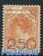 Netherlands 1920 2.50 On 10g, Stamp Out Of Set, Unused (hinged) - Unused Stamps