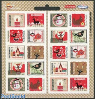 Netherlands 2011 Christmas M/s With Logo Kruidvat/Trekpleister, Mint NH, Religion - Christmas - Neufs