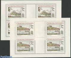 Czechoslovkia 1979 Bratislava 2 M/ss, Mint NH, Transport - Ships And Boats - Art - Castles & Fortifications - Other & Unclassified