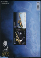 Belgium 2014 Europa, Sax S/s, Mint NH, History - Performance Art - Europa (cept) - Music - Musical Instruments - Unused Stamps