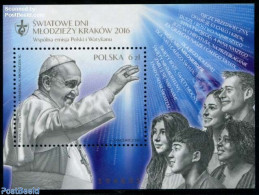 Poland 2016 World Youth Day S/s, Joint Issue Vatican, Mint NH, Religion - Various - Pope - Religion - Joint Issues - Neufs