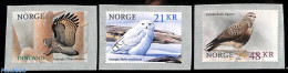 Norway 2018 Birds 3v S-a, Mint NH, Nature - Birds - Birds Of Prey - Owls - Unused Stamps